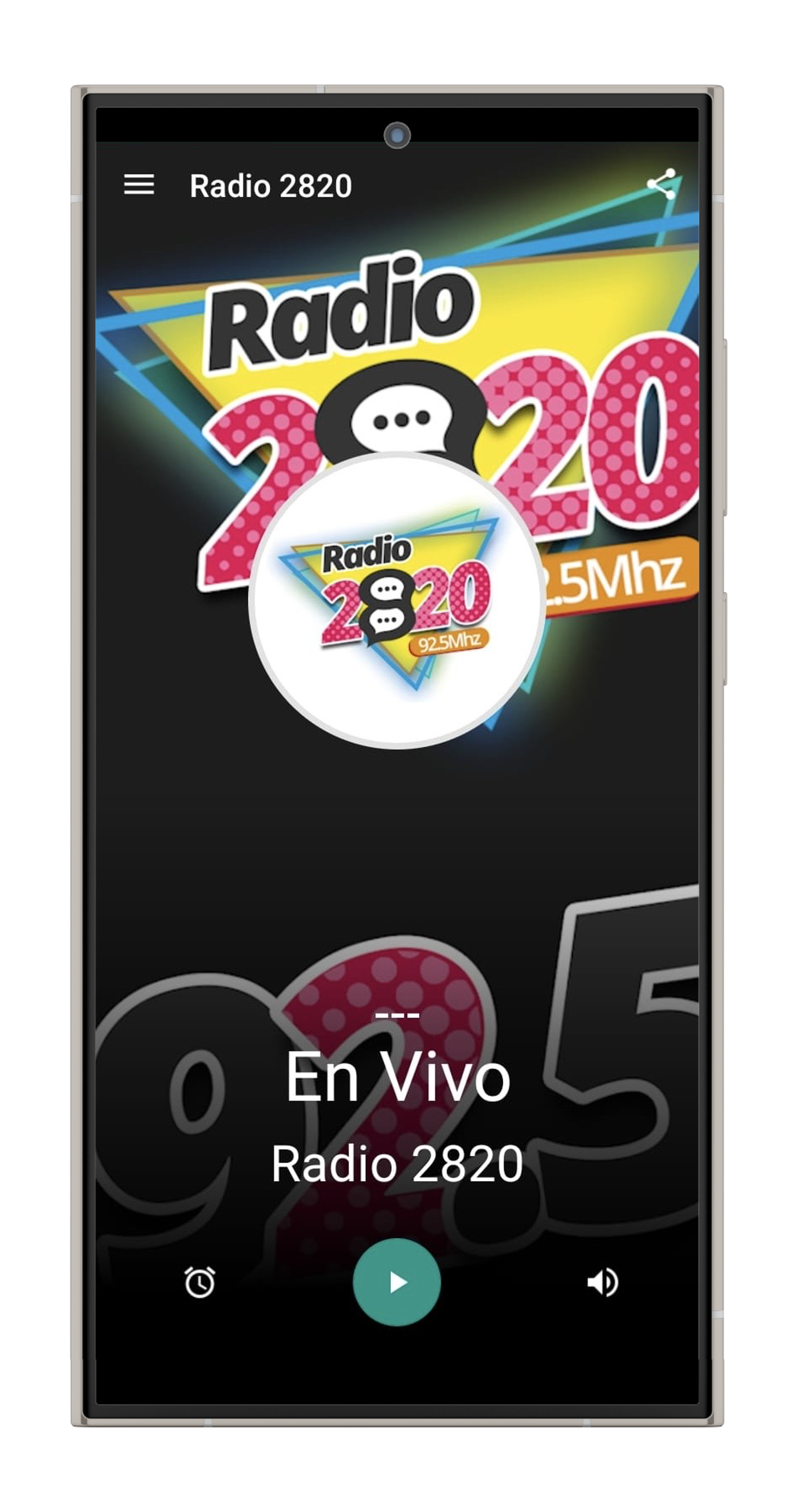 Mockup App Radio 2820